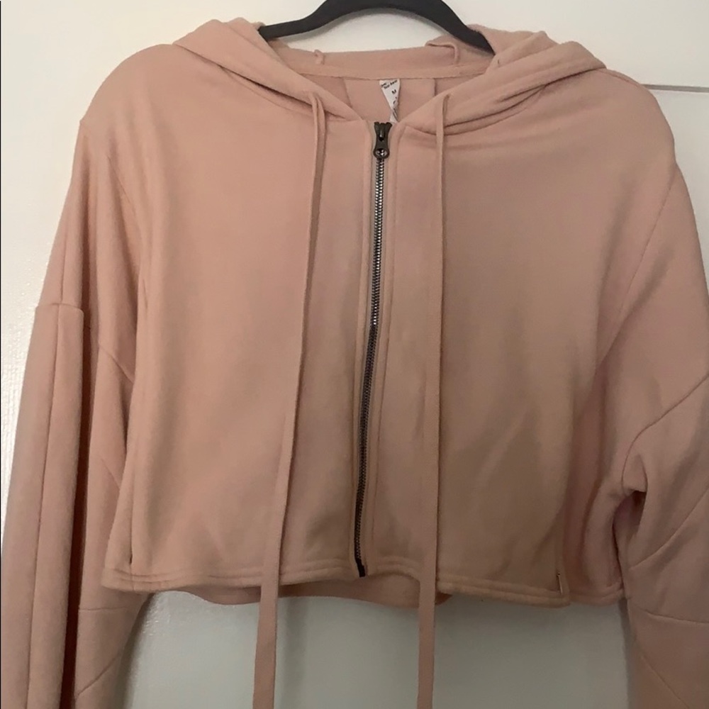 Alo yoga crop hoodie